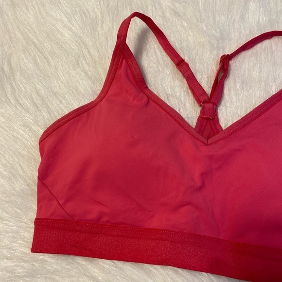 Athletic‎ Works Sports Bra Womens Size Medium Pink DriWorks Moisture Wicking - Picture 3 of 6